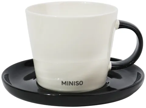 Кофейная пара Miniso, 270 мл керамика