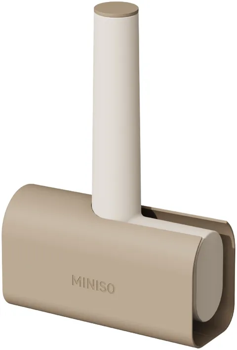 Miniso ролик коричневый