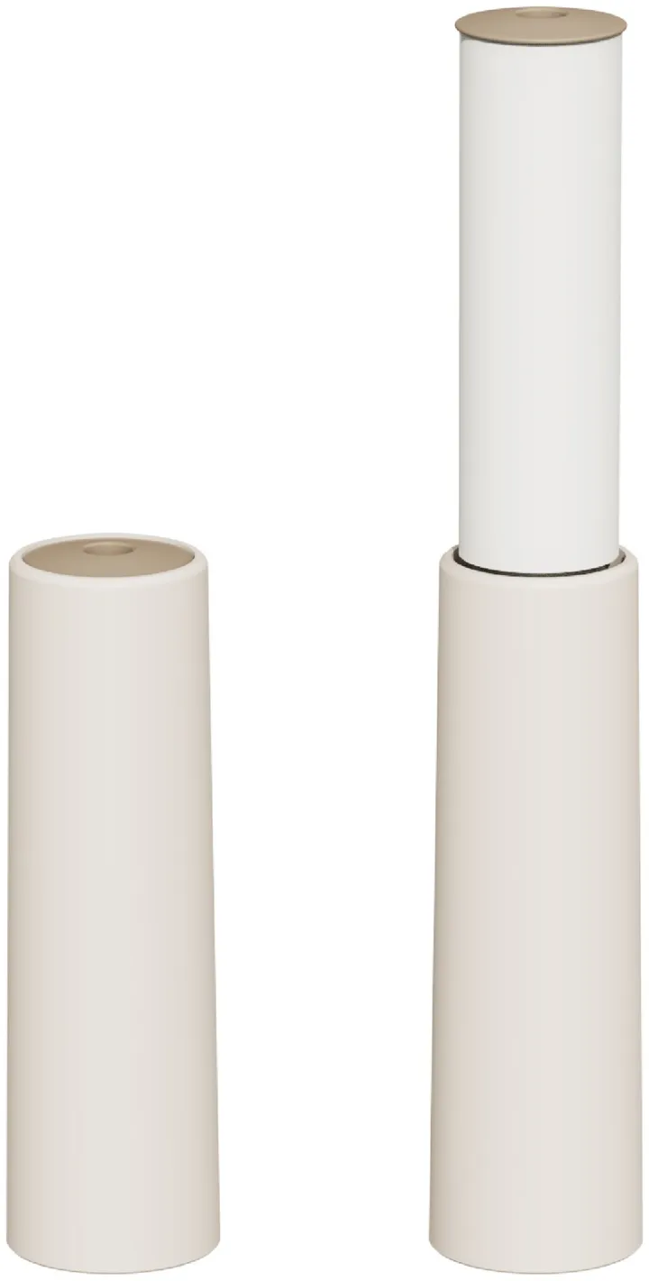 Miniso ролик белый, бежевый