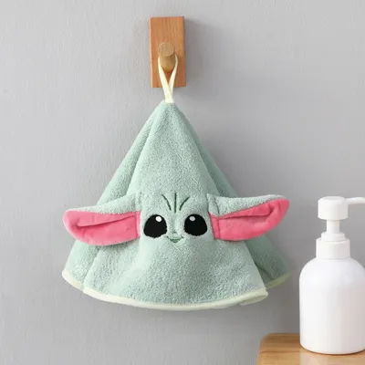 Miniso полотенце Star Wars: Grogu 30x30 см 1 шт, микрофибра