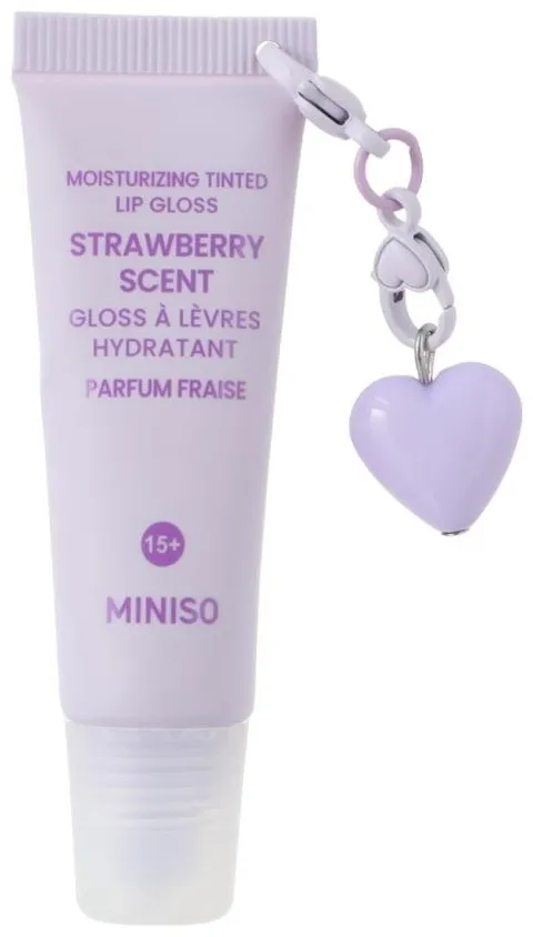 Увлажняющий блеск для губ Strawberry Scent, розовый, 10 мл