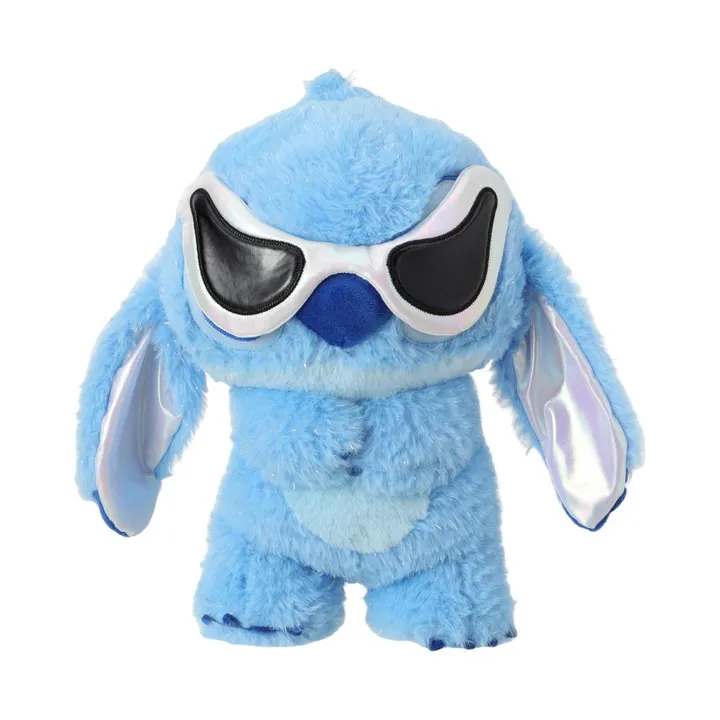 Плюшевая игрушка Disney Stitch Collection, стоячая поза, 12 дюймов Miniso, Lilo & Stitch, 30 × 26 см, в солнечных очках